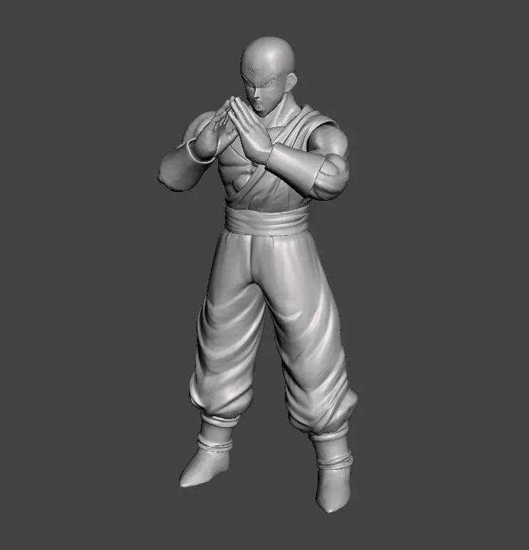 Tien Shinhan Cell Saga 3D Model