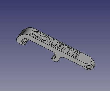 Colette pocket bottle opener