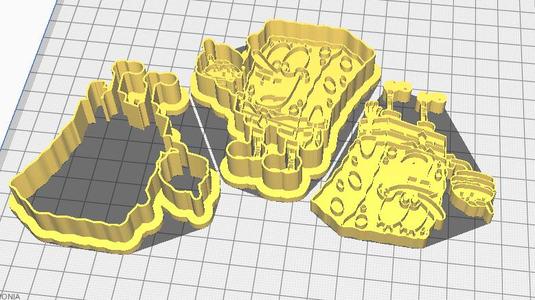 BOB SPONJA cookie cutter