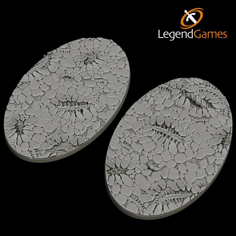 150x95mm Oval Tyranid bases- LegendGames