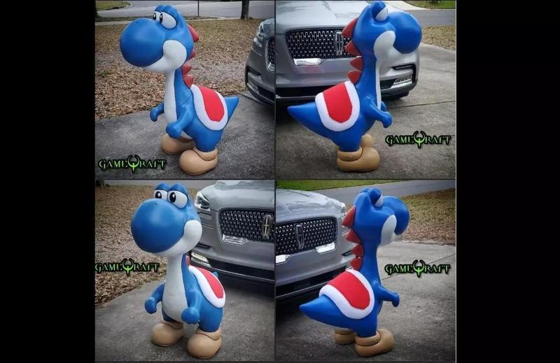 YOSHI - SUPER MARIO WORLD SNES - HD STL for 3D printing