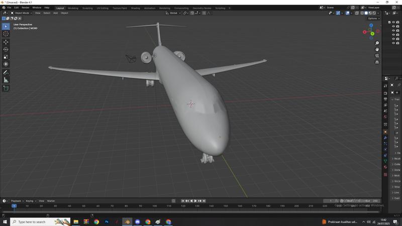 McDonnell Douglas MD-80 – 3D Jet Airliner"