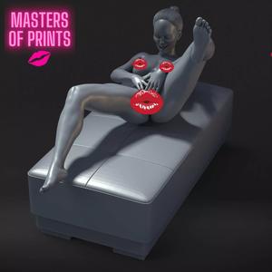 sexy pose - NSFW - EROTIC MINIATURE 75 MM SCALE