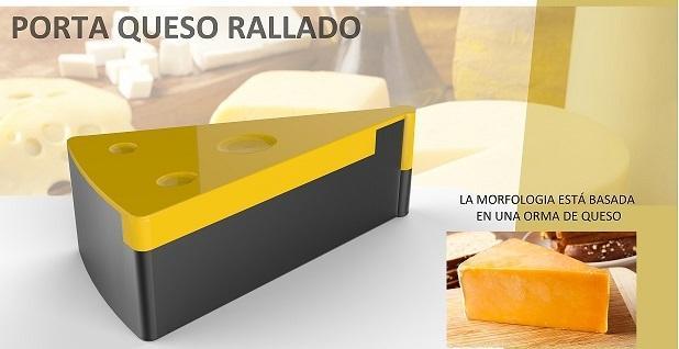 Contenedor para queso rallado /  grated cheese container