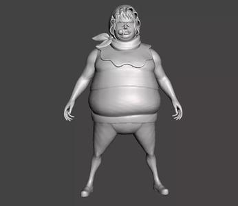 Senor Pink 3D Model