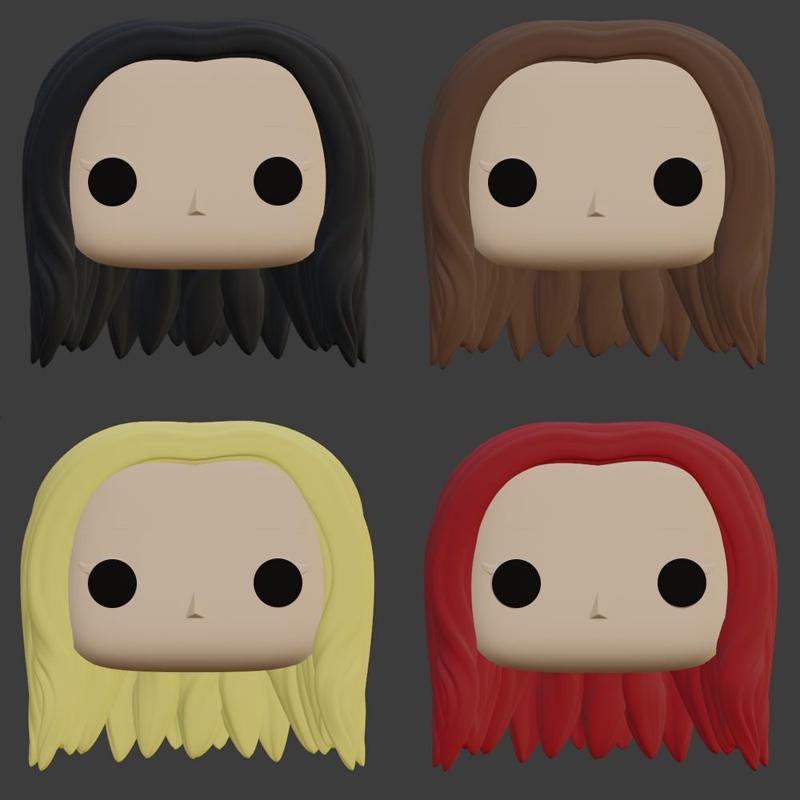 Funko Pop Female Head
