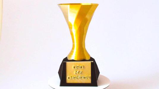 -Dad My Champion- Trophy