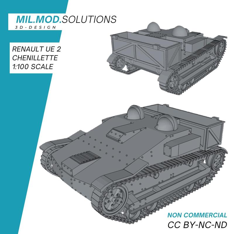 Renault UE 2 Chenillette WW2 France