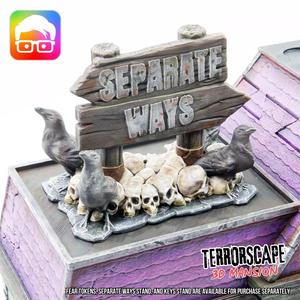 Fear tokens keys and separate ways stands for Terrorscape