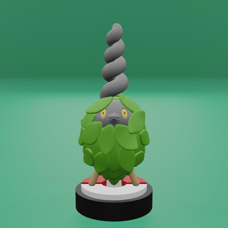 Pokemon No. 412 Burmy (Plant Cloak)