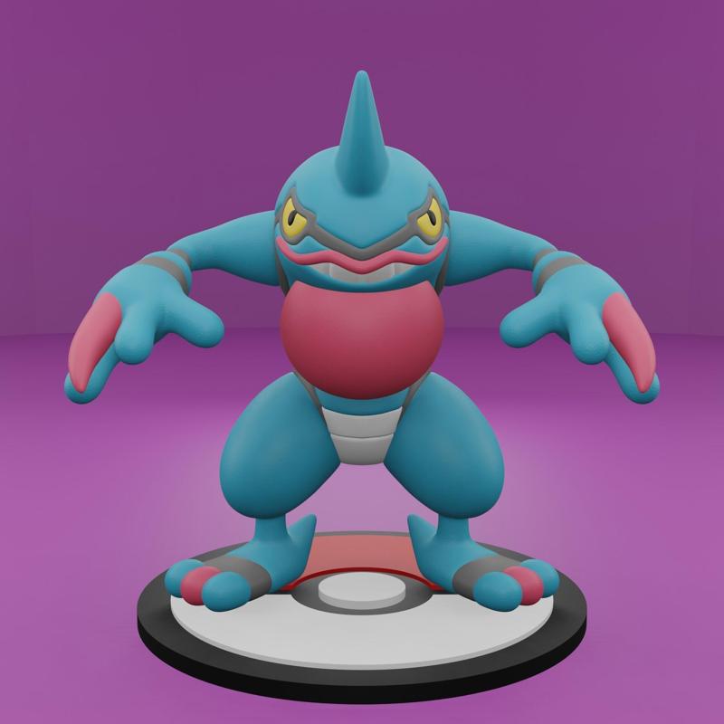 Pokemon No. 454 Toxicroak