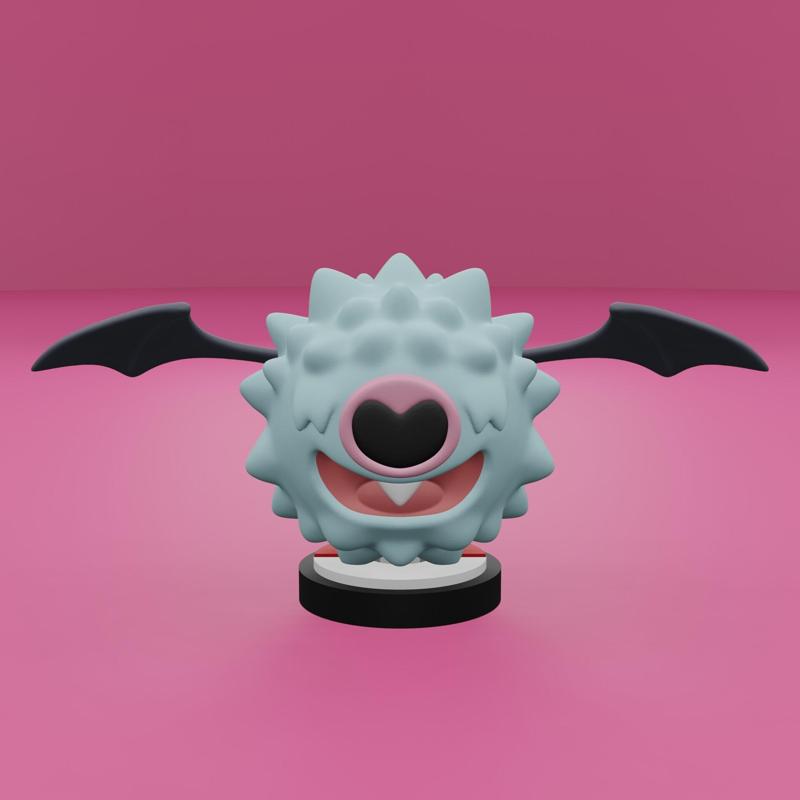 Pokemon No. 527 Woobat