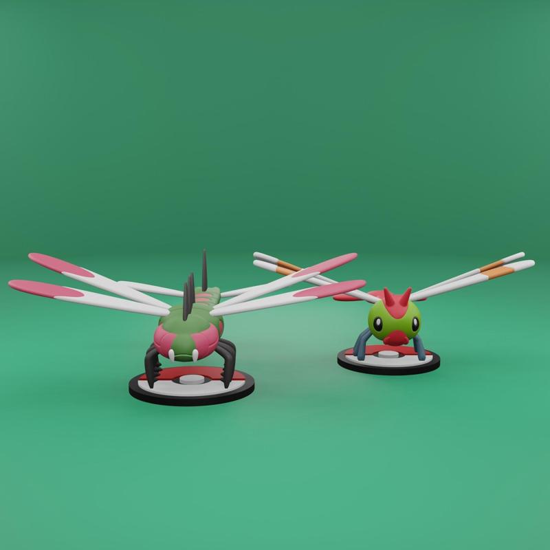 Pokemon No. 193. 469 Yanma, Yanmega