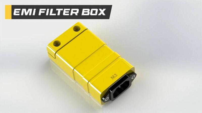 Enclosure for EMI Filter stackable