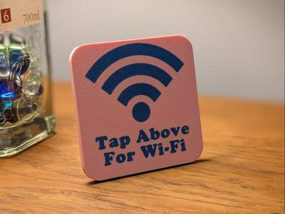 NFC Wi-Fi Sign