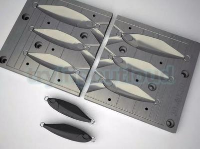 30-40-60 Gr D TETRO Metal Jig Mold