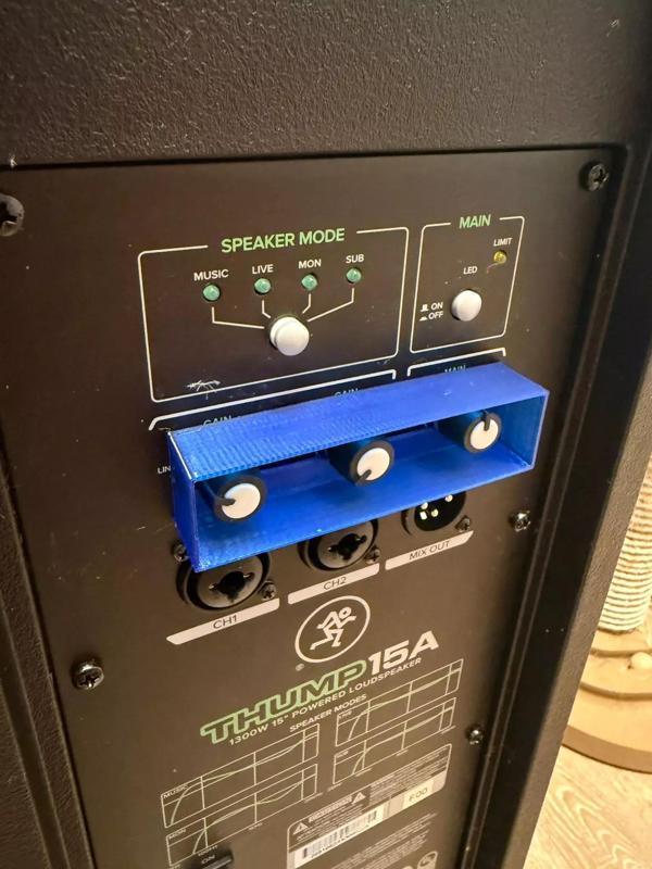 Universal Active Speaker Volume Gain Knobs Protector