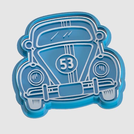 Cookie cutter and marker - Beetle