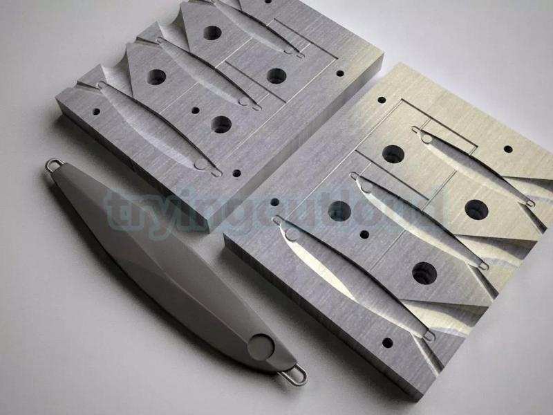 7-10-15 Gr GunJIG likeness Metal Jig Mold 3d Model