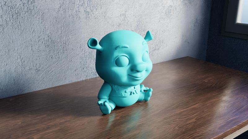Baby Shrek – Adorable Ogre