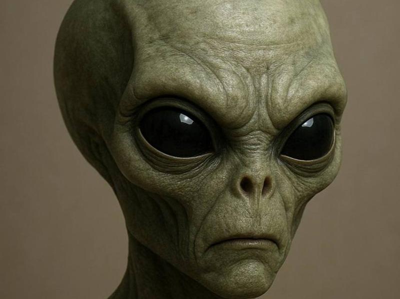 Alien Horror Bust-Halloween Decor