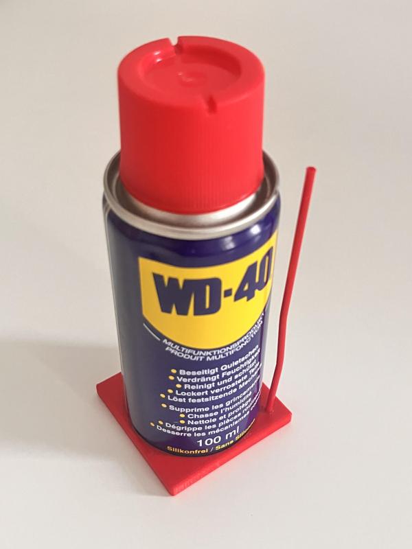 WD-40 spray bottle base, Fuß