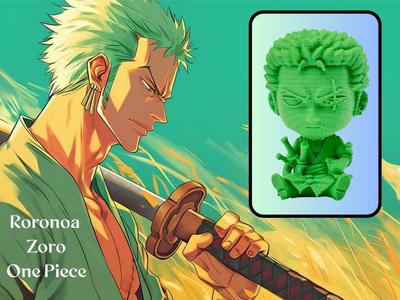 RORONOA ZORO CHIBI - ONE PIECE - 1H PRINTING