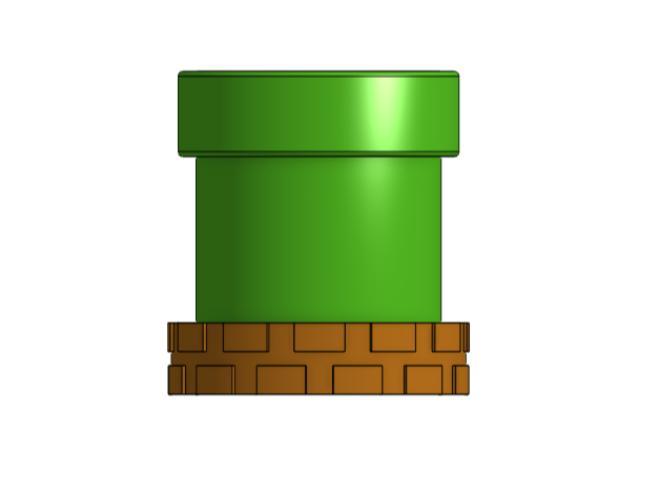 Super Mario plant pot