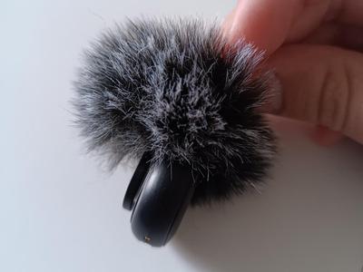 Dead cat adapter for lavalier microphones