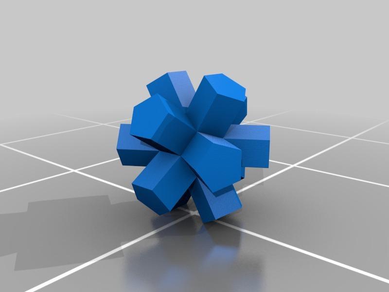 Dodecahedron Cubic Extrusion