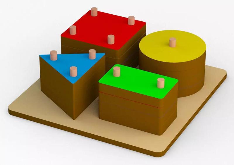 Figuras geometricas para ensartar