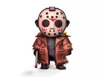 cartoon Jason Voorhees