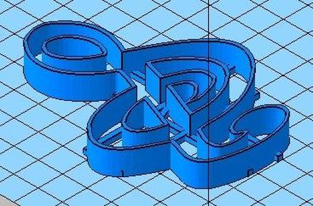 G-Clef cookie cutter