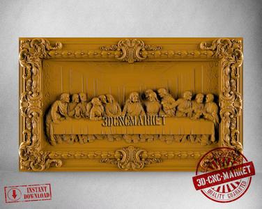 The Last Supper STL, The Last Supper 3d figure, stl, 3d printer STL files, 3d printing stl, best stl, STL files, stl file 3d printing