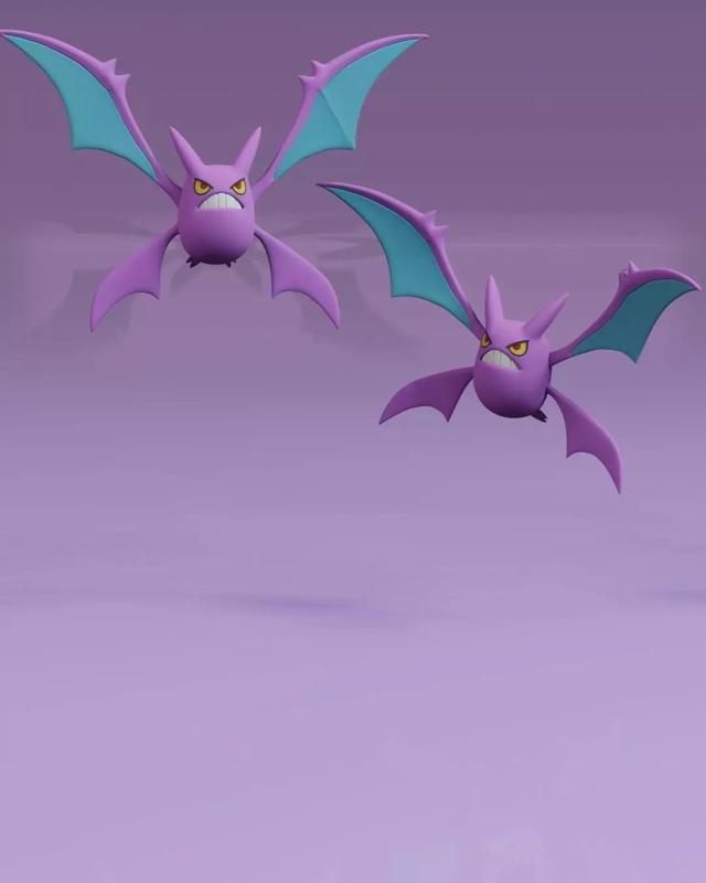 Crobat Pokemon Fanart 2 poses