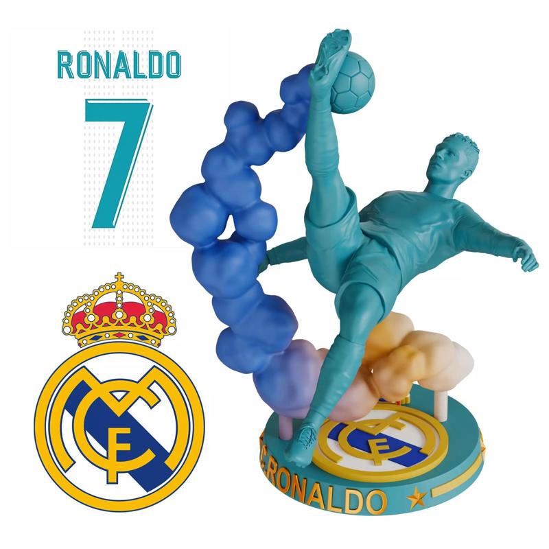 Cristiano Ronaldo 3D Printable Model Real Madrid Legend