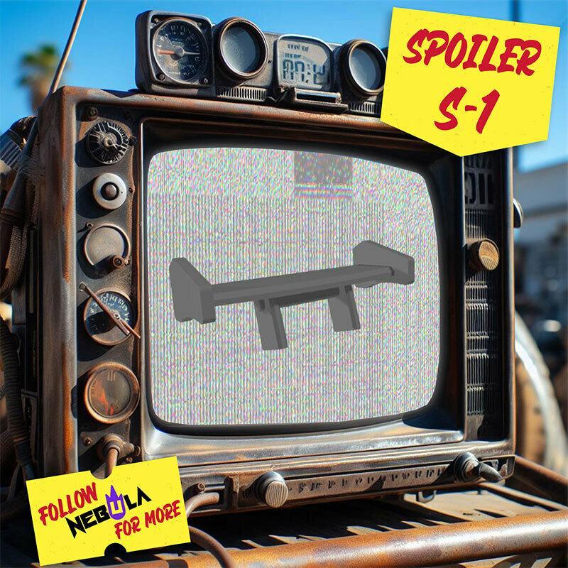 1:64 Spoiler Wing custom Diecast model car S1 - 3D STL files