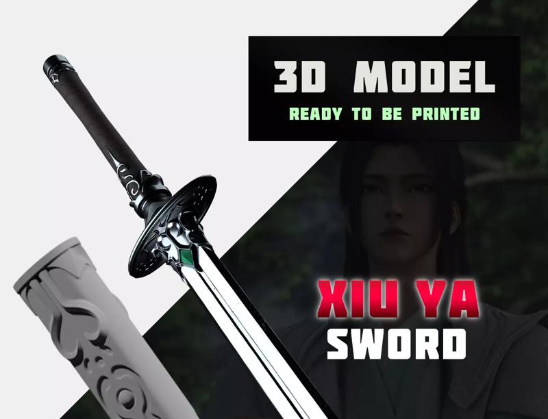 Xiu Ya sword of Shen Qingqiu 3D model from SVSSS