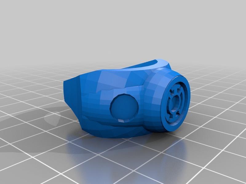 Blue Lantern Ring