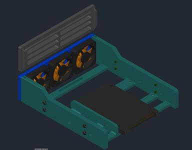 HDDCaddy 1x2.5 or 3.5 to 5.25
