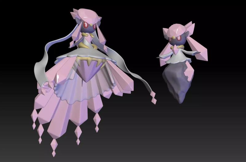 Pokemon Diancie Mega Evolution
