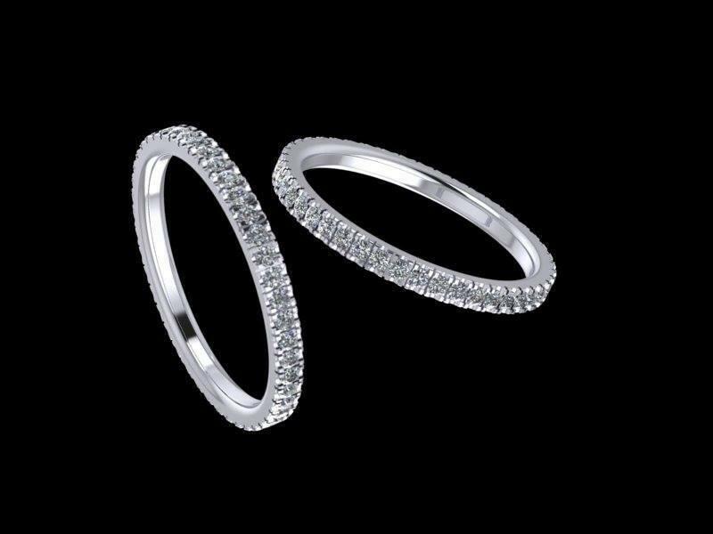 Wedding Diamond Ring R68