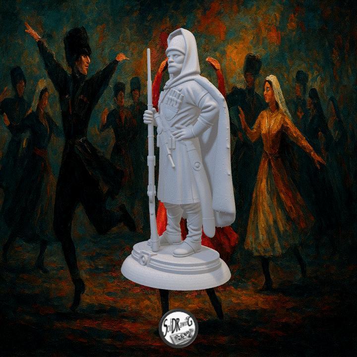 Caucasian Rifleman Sentinel - SoliDRawinGs SG010