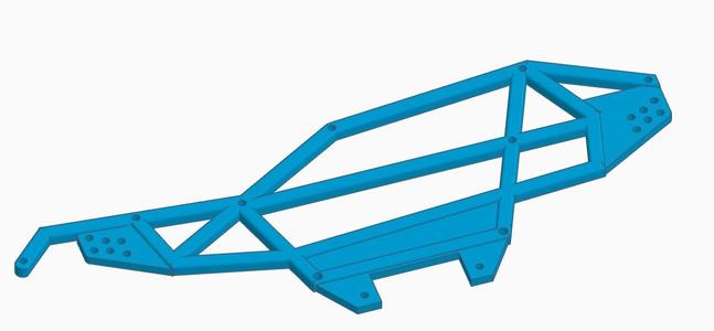 FTX Ravine Cage Chassis with stock electronic