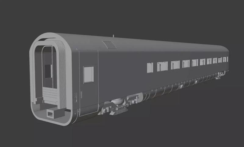 H0 1-87 scale Reisezugwagen Apmz 116 2