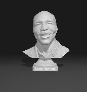 Evander Holyfield - Premium Statue