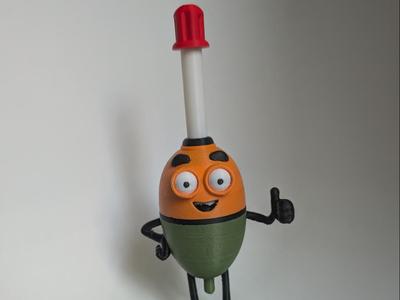 Glow Stick Pose Figure