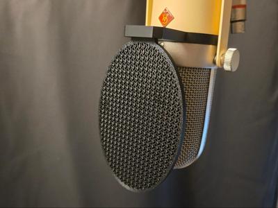 Mic pop filter for Golden Age R1 MKII