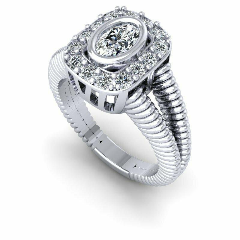 3D jewelry Ring Model 702-R