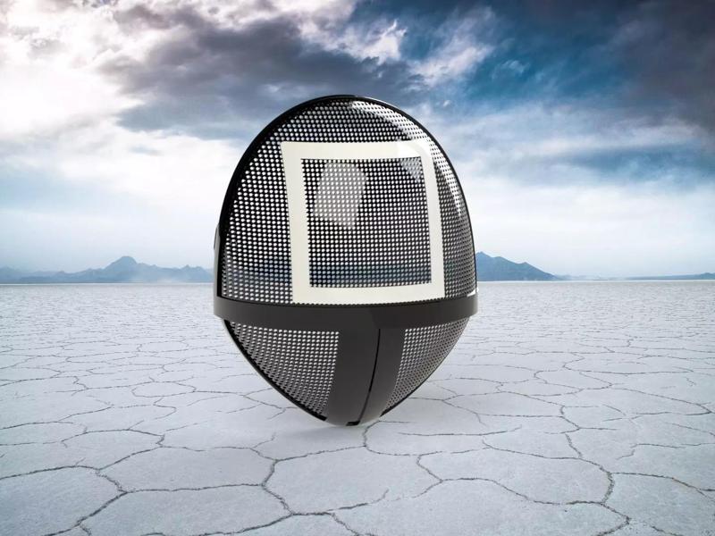 MASCARA SOLDADO CUADRADO JUEGO DEL CALAMAR